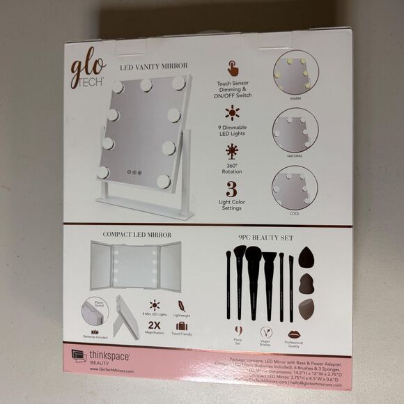 LED Vanity Mirror Light Makeup Ready Set Beauty Hollywood Dorm TikTok Famous - Picture 3 of 9